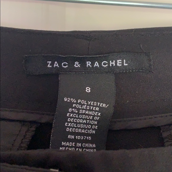 “Zac & Rachel” Black Slacks - Picture 2 of 10